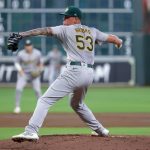 Athletics get solid start from Aaron Brooks, but can’t solve Houston’s Framber Valdez