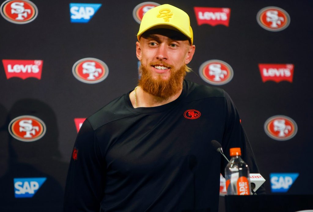 George Kittle doesn’t mince words about 49ers’ Super Bowl odds