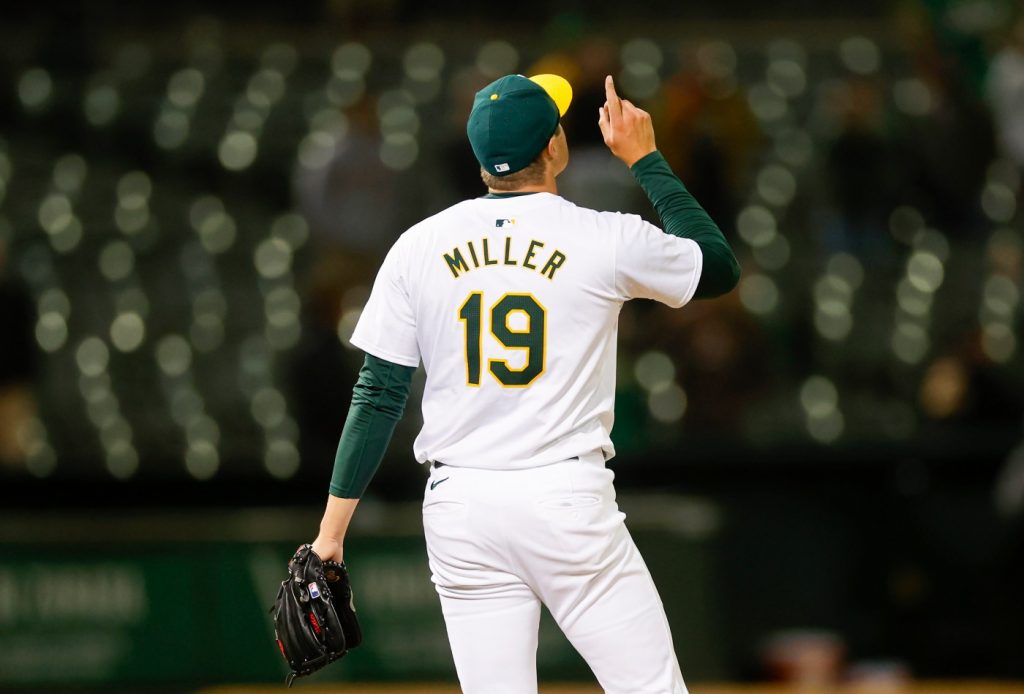 After another scoreless inning, how close is Mason Miller to the Oakland A’s record?