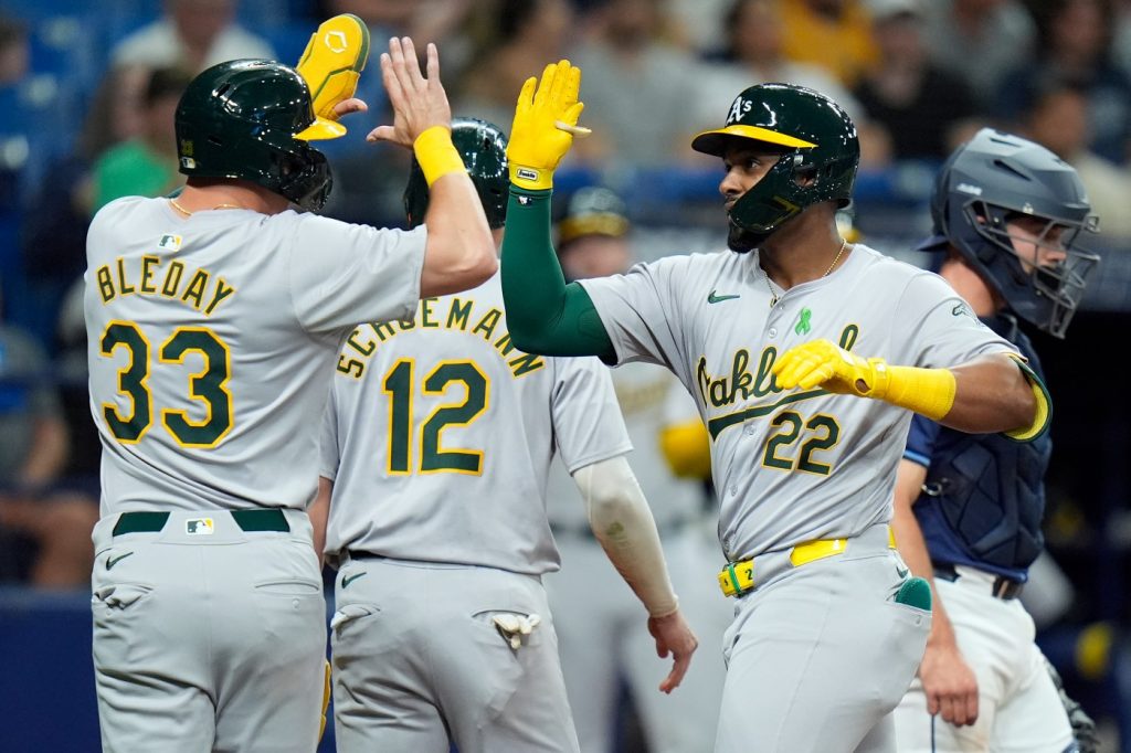 Andujar’s blast helps Oakland A’s open East Coast trip on high note