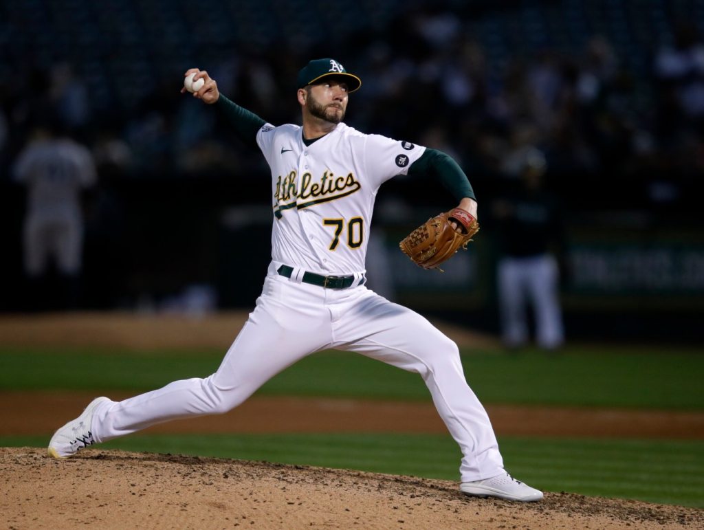 Athletics place Lucas Erceg on injured list, call up Dany Jimenez