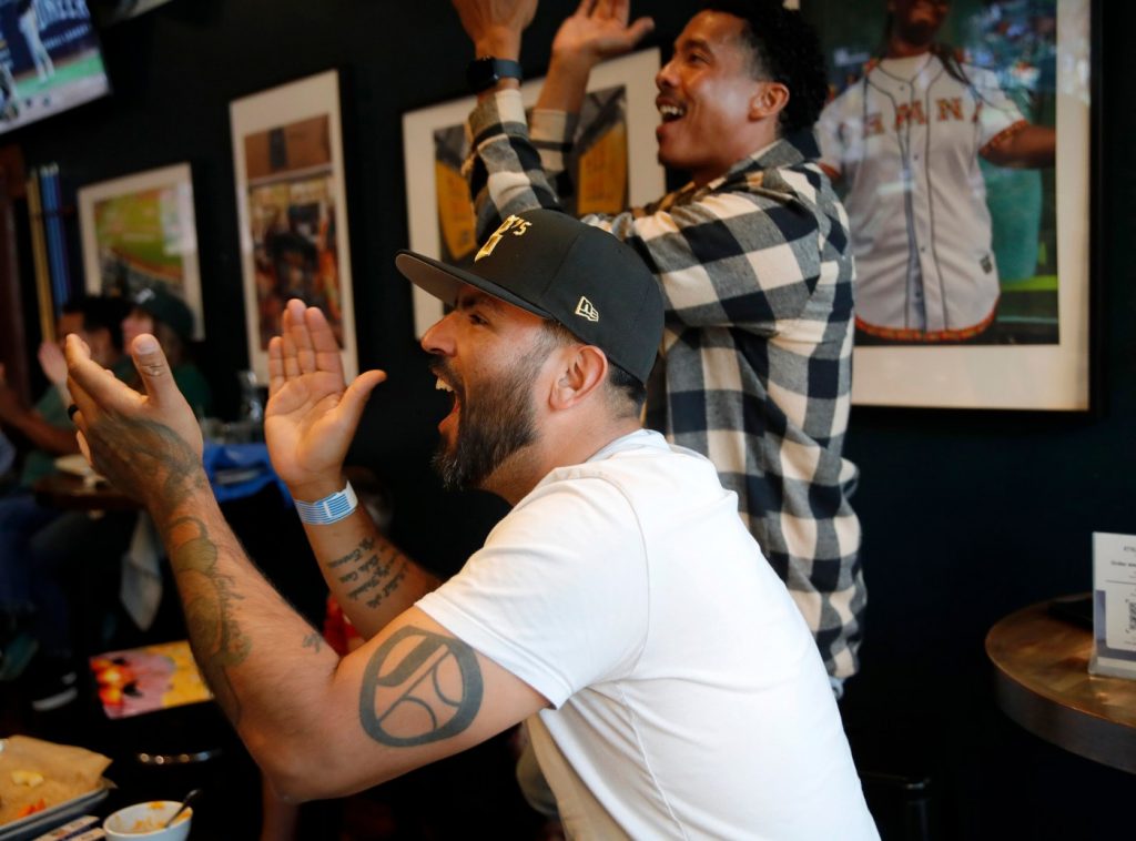 ‘This is what the A’s are losing’: Ballers fans flock to watch party as team wins first ever game