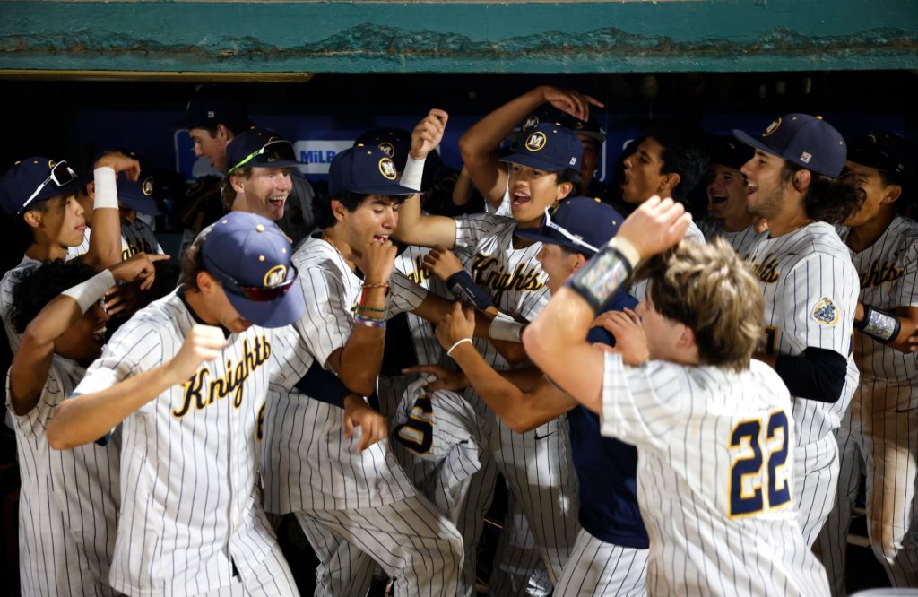 Menlo School plays ‘clean baseball’ vs. Lincoln, then celebrates CCS D-VI title with dugout dance party