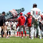 After benches clear, all fireworks work in Phillies’ favor to stave off SF Giants’ sweep