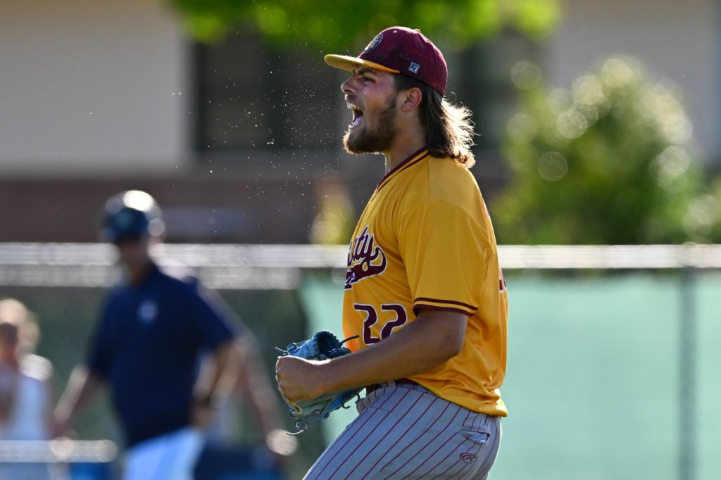 Oakland A’s ace Paul Blackburn had his high school jersey retired. Then the rival’s pitcher stole the show.