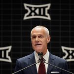 Big 12 commissioner Brett Yormark talks CFP expansion and cash, the “look-in” provision and March Madness