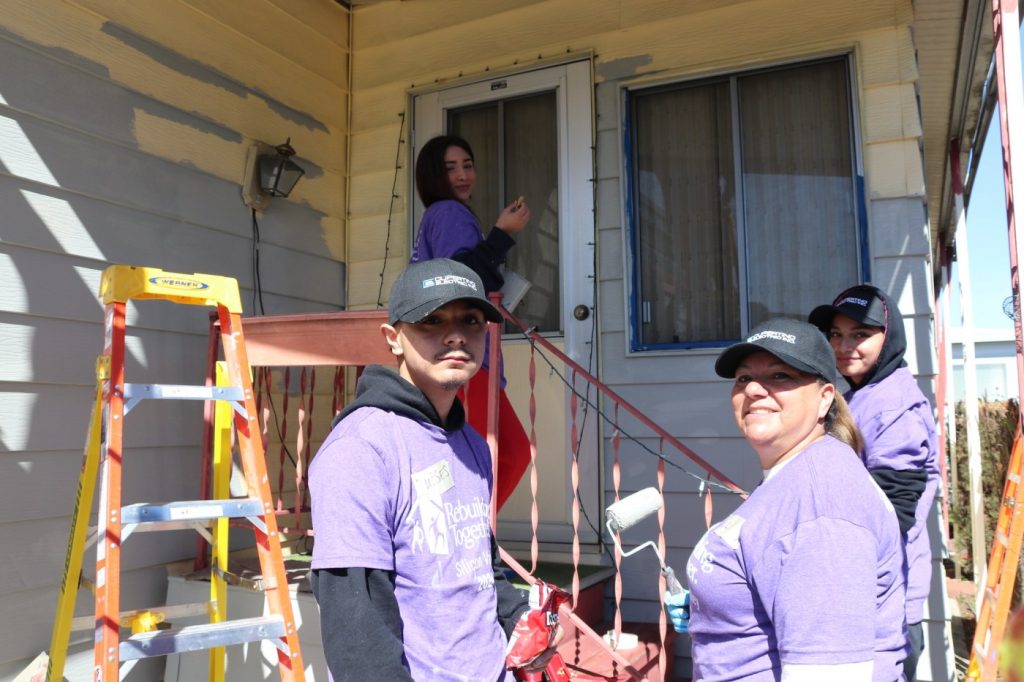 Cupertino Electric takes on home repairs on Rebuilding Day