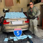 74-year-old man arrested after California police find with 85 pounds of possibly counterfeit narcotics during traffic stop