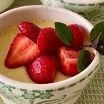 Recipe: Baked Custard with Strawberries is a perfect early summer treat