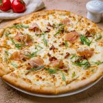 Recipe: Alexandra Stafford’s Peach Pizza with Jalapeno, Prosciutto and Crème Fraiche