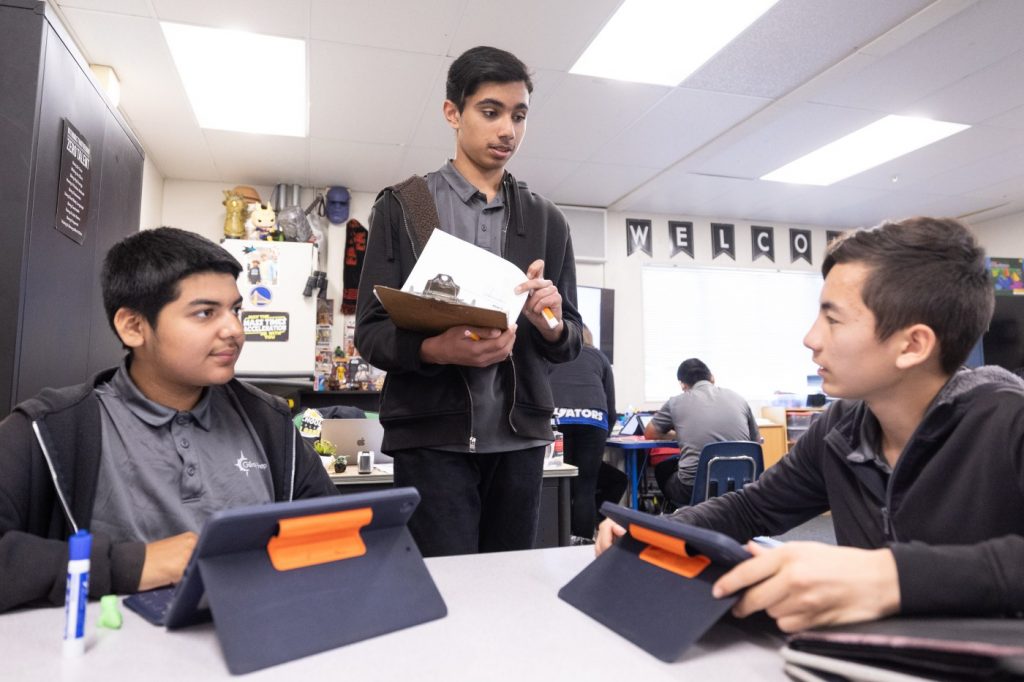 At one Gilroy middle school, students teach each other. Is this new model the future of education?