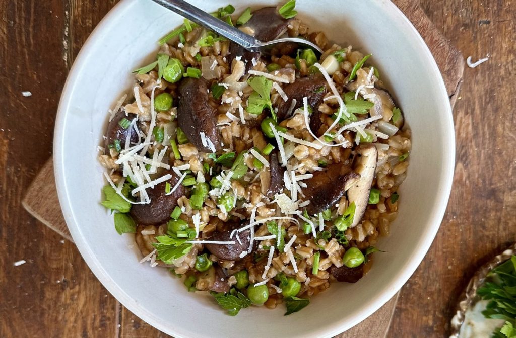 TasteFood: A twist on risotto uses farro for bigger oomph