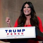 Kimberly Guilfoyle touts her dog book as nation reels from Kristi Noem’s puppy killing