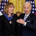 Biden bestows Medal of Freedom to Pelosi, Evers, Ledecky, others