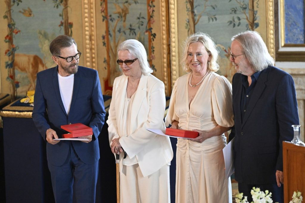 ABBA gets Swedish knighthood for ‘exceptional’ pop career