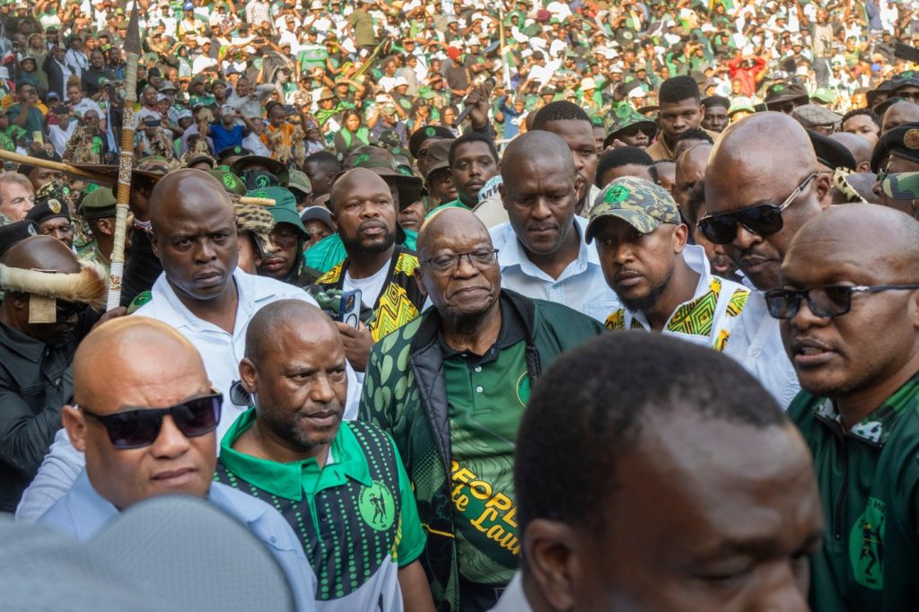 Ex-President Zuma banned from next South African election