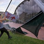 Protesters breach barricades, re-occupy MIT encampment