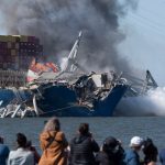 Explosives bring down remains of collapsed Baltimore bridge