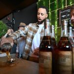 Warriors star Steph Curry plays bartender for fans at BottleRock Napa Valley