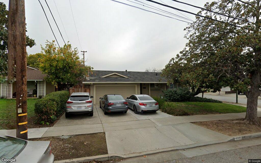 Sale closed in San Jose: $1.3 million for a four-bedroom home