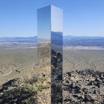 Another mysterious monolith appears, this time in Nevada desert