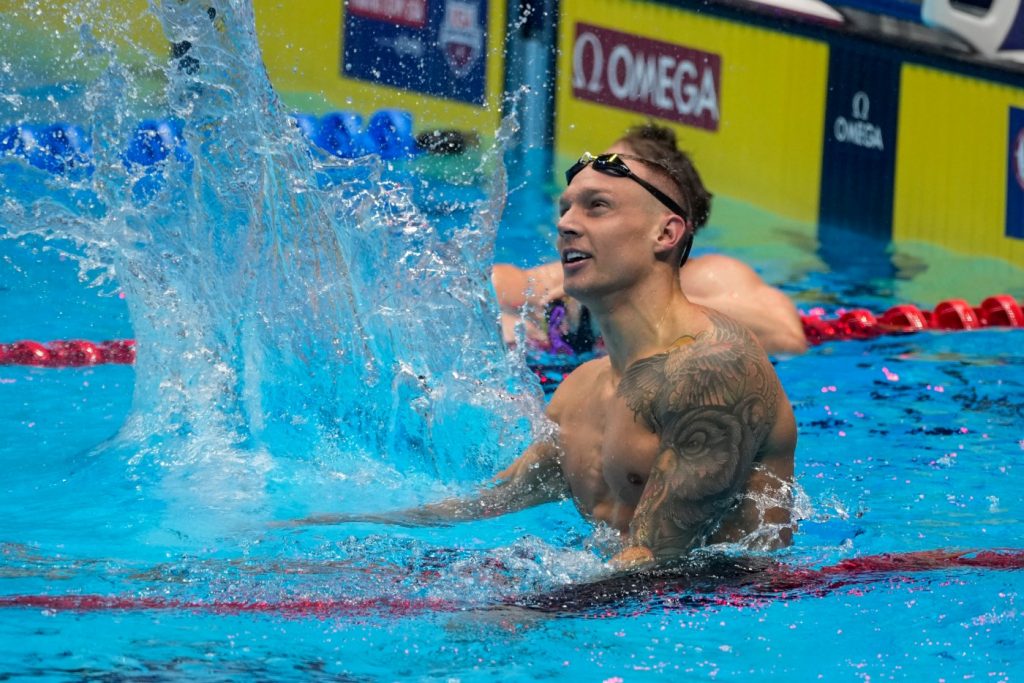 Dressel and Ledecky win again at U.S. Olympic swimming trials. Keep an eye on Kate Douglass, too