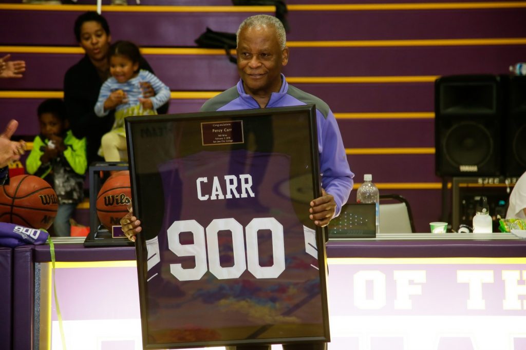 Hall of Fame San Jose City College basketball coach Percy Carr dies at age 82