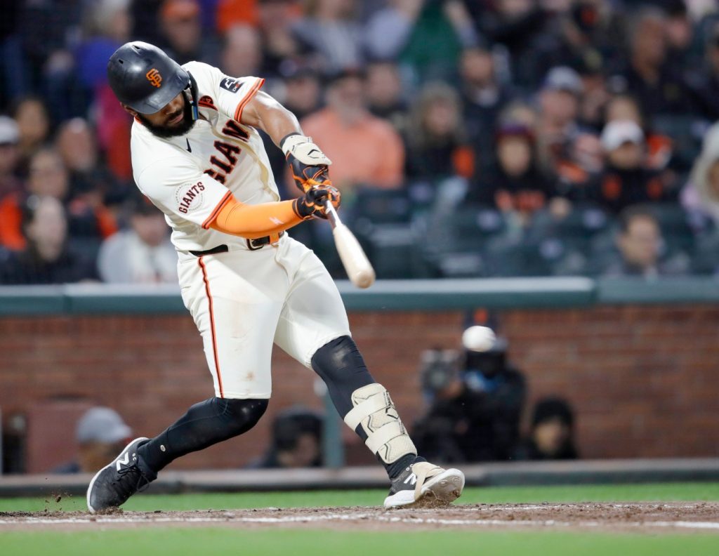 SF Giants beat Cubs on walk-off walk after Ramos evokes Mays’ famous catch