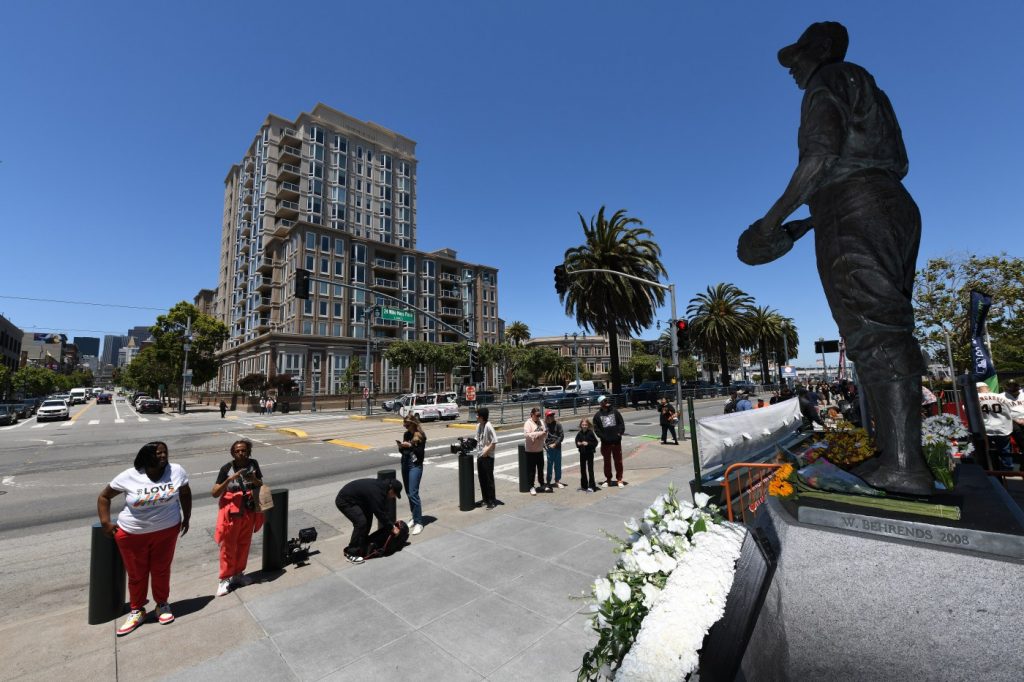 Orlando Cepeda memorial takes shape outside Oracle Park after death of SF Giants slugger