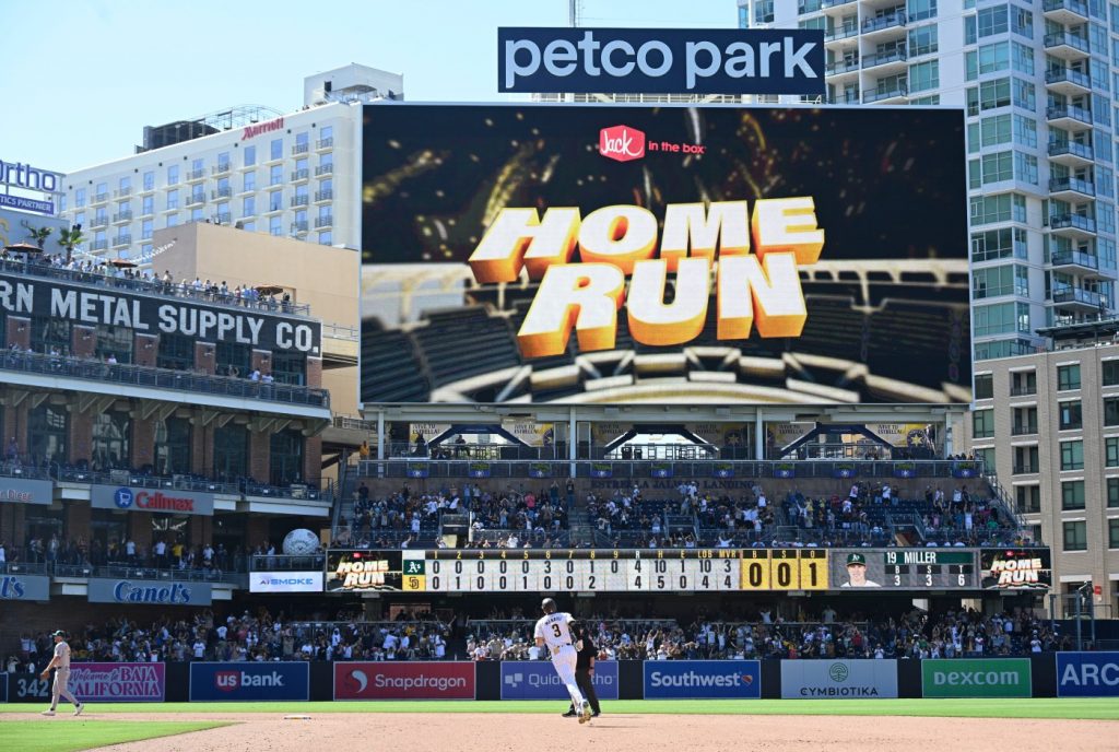 Padres’ walk-off homer off Mason Miller sends Oakland A’s to fifth straight loss