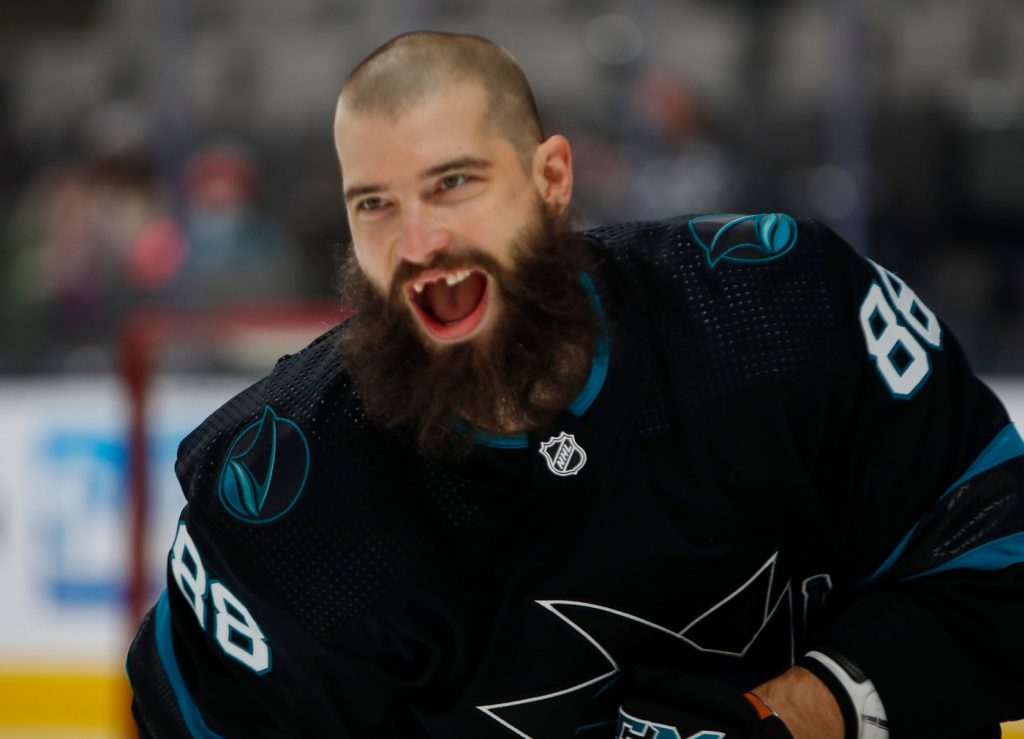 How Brent Burns helped convince the Celebrini family that San Jose was OK