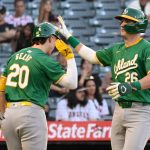 Athletics allow another pitcher to get well in road loss to Angels