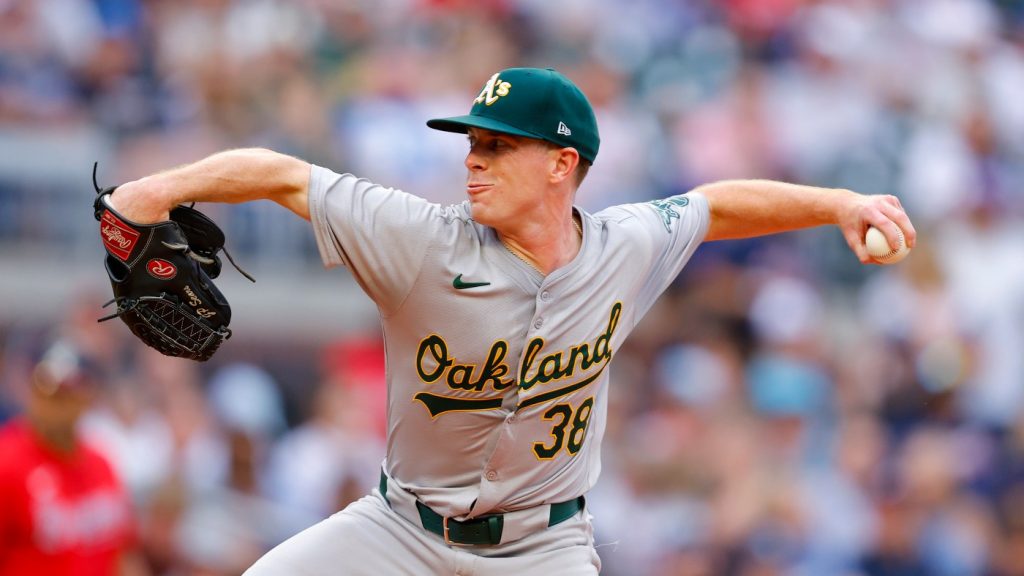 JP Sears gives bullpen a break, but Athletics are shut down by Braves