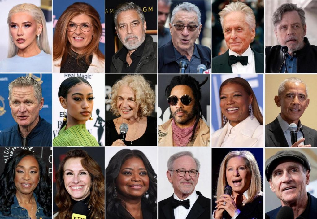 Hollywood’s A-listers are lining up behind Joe Biden. Will their support matter in November?