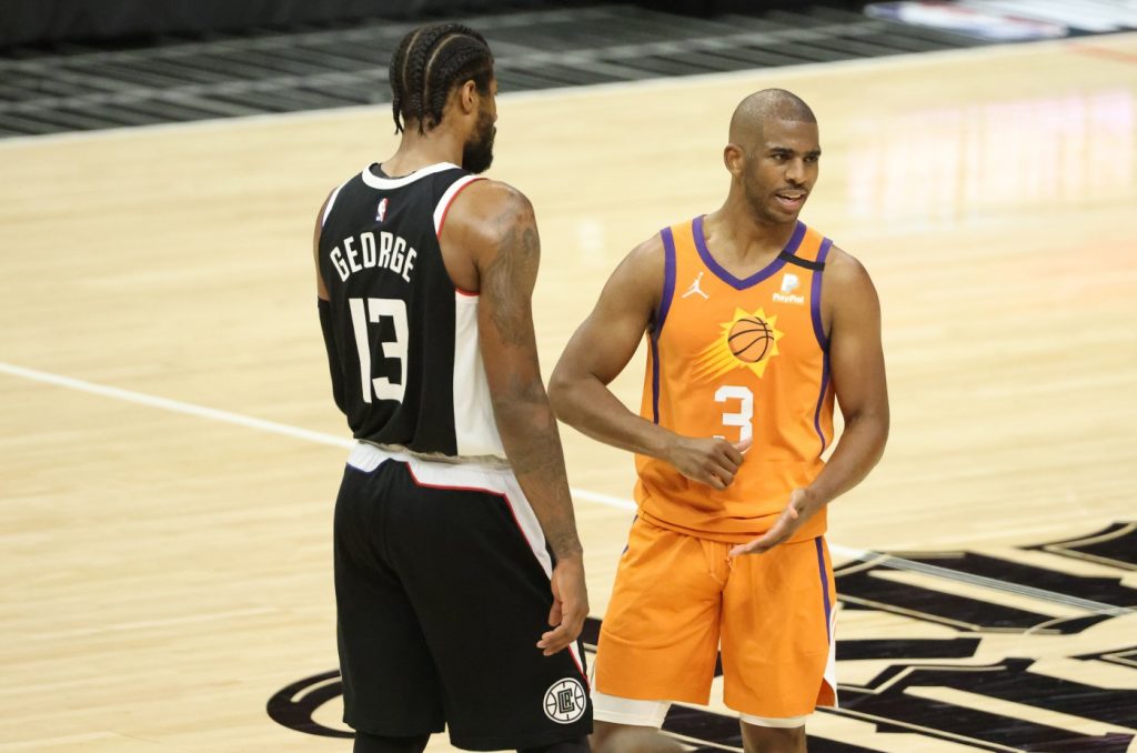 Paul George, Chris Paul and the Warriors’ ticking clock