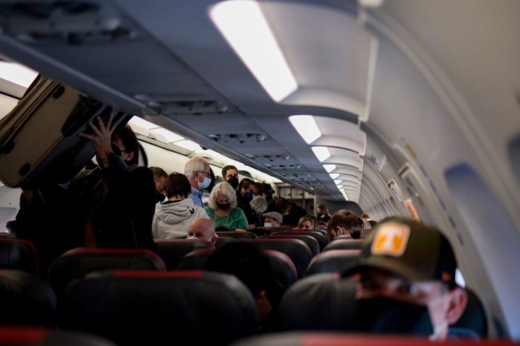 Is there a right way to exit an airplane?