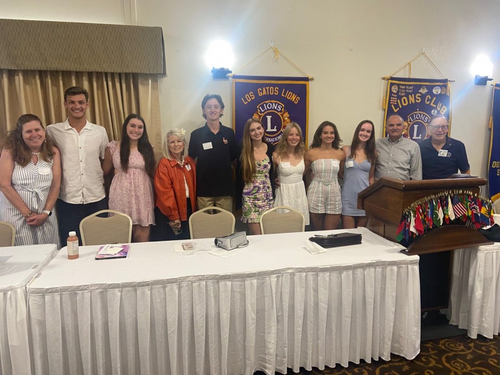 Los Gatos Lions Club awards scholarships to local students