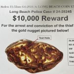 Rare Gold Rush-era nugget stolen at California show; $10,000 reward posted