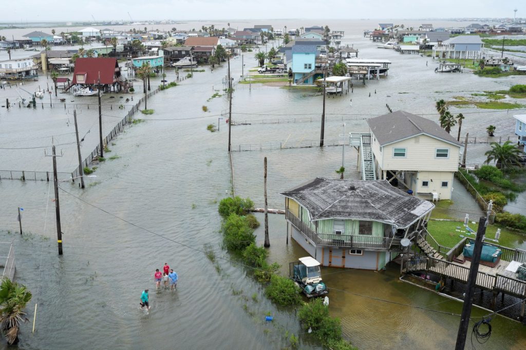 Photos: Tropical Storm Alberto brings storm surge to Texas