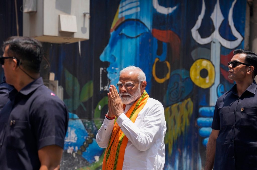 Exit polls: Narendra Modi headed for landslide reelection in India