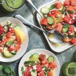 Recipe: Oakville Grocery’s Watermelon, Heirloom Tomato, Feta and Mint Salad