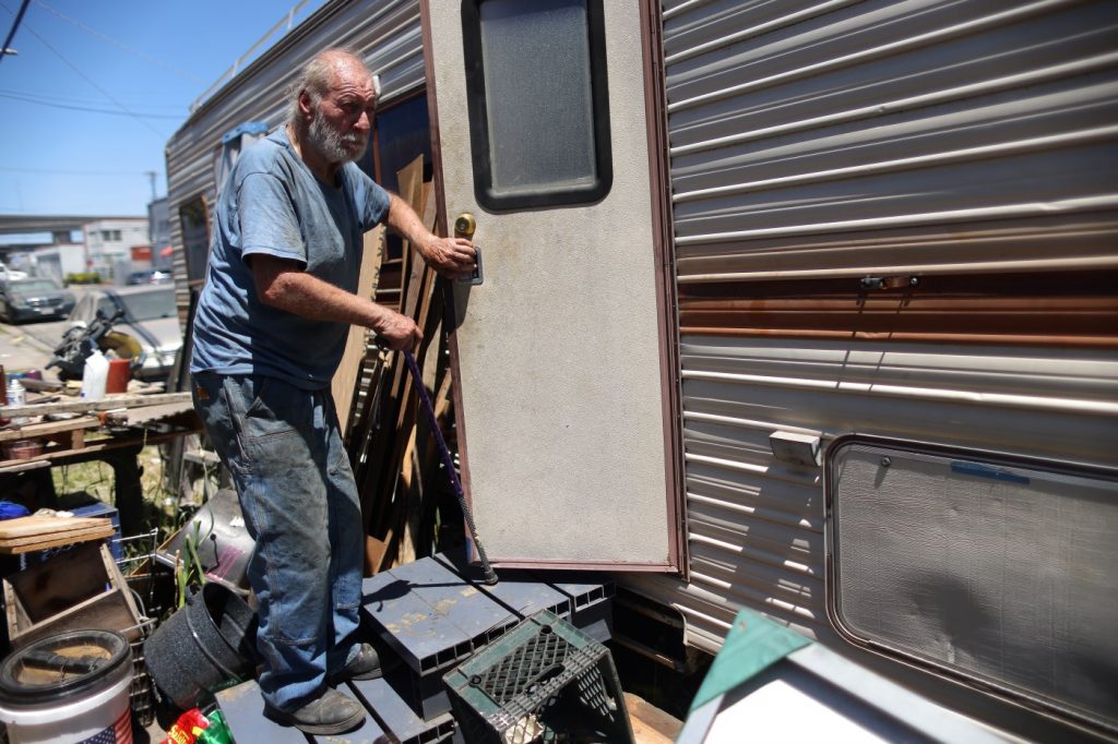 Nearly half of California’s homeless people are over 50. Their vulnerabilities and needs are growing