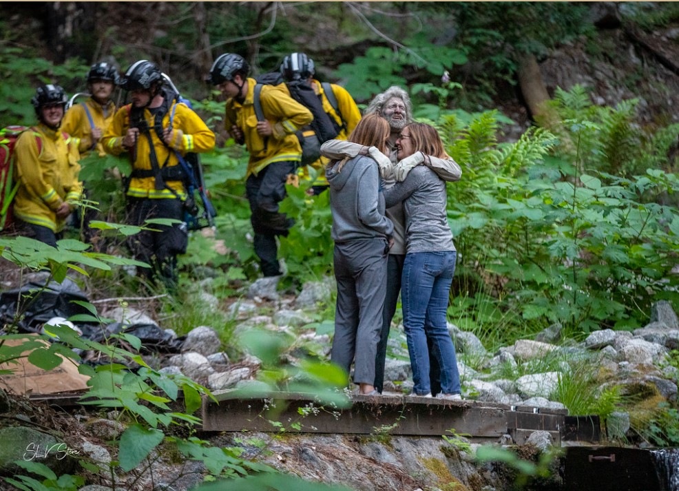 Santa Cruz County man rescued from remote canyon after nine-day search