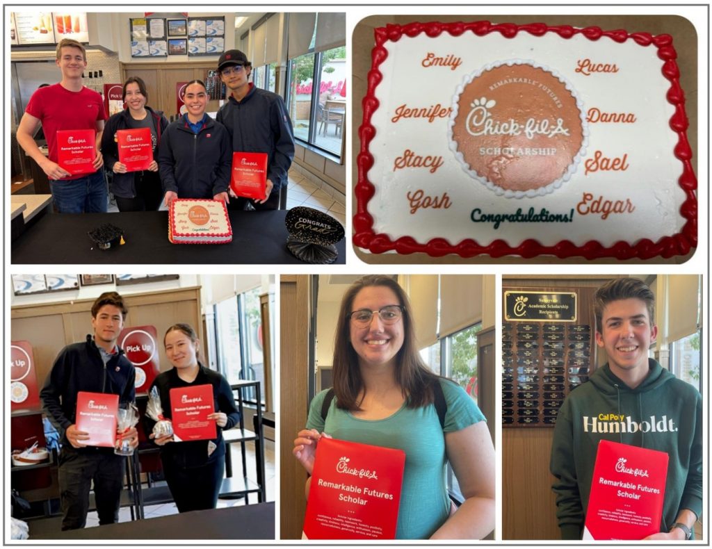 Chick-fil-A awards scholarships to 8 Sunnyvale employees