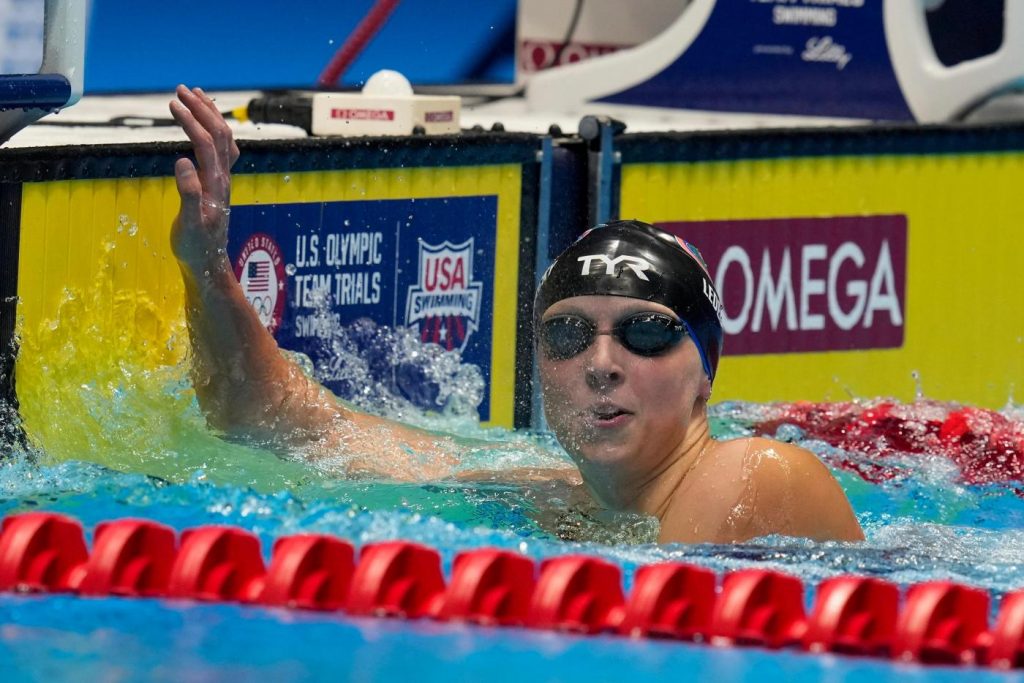 Katie Ledecky is heading to her fourth Olympics after winning 400 freestyle at US trials