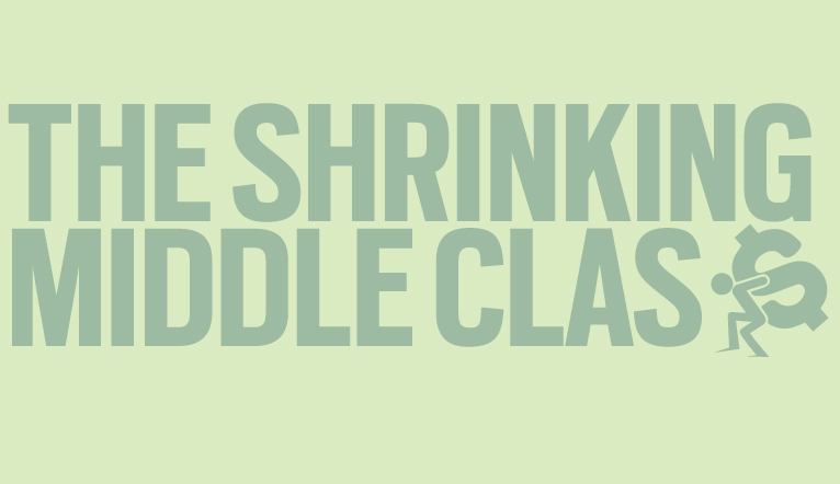 Here’s how much the middle class has shrunk since the 1970s