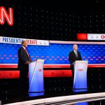 Donald Trump made more than 30 false claims during CNN’s presidential debate — far more than President Biden