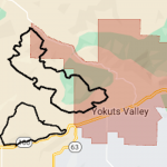 Map: Fresno June Lightning wildfires and evacuation zone