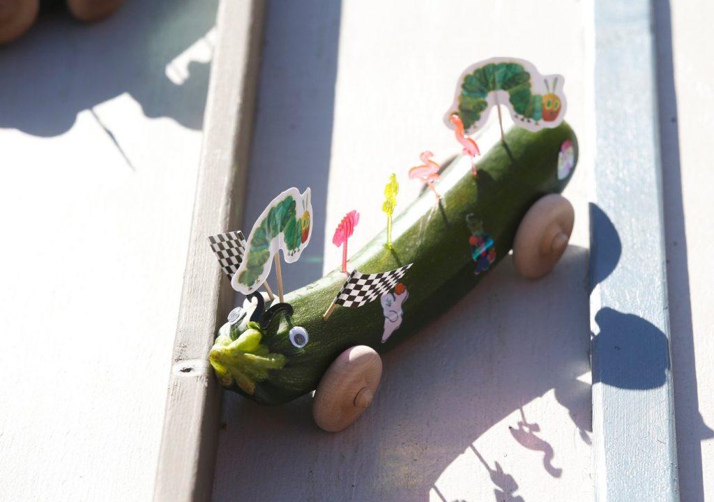 Los Gatos Farmers Market hosts annual zucchini car race