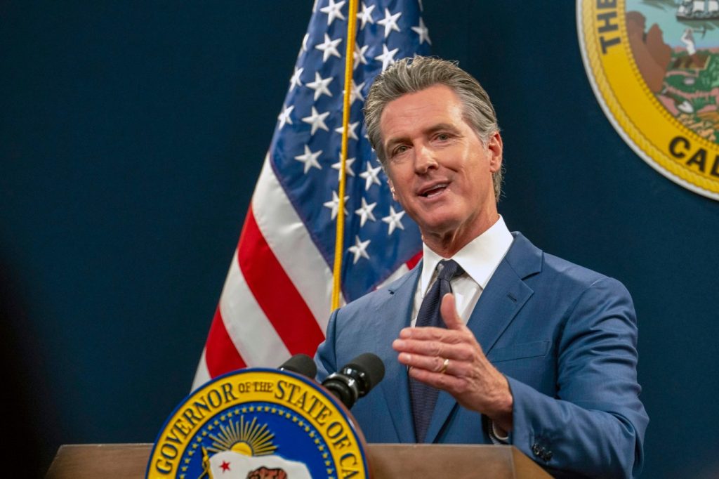 Gov. Newsom defends progressive values in State of the State